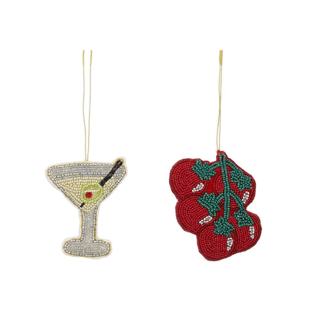 Mica Decorations ornamenten tomaten & cocktail - kralen