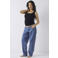 ONLY MATERNITY Olmluma low waist zwangerschaps straight leg jeans medium blue denim