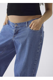 thumbnail: ONLY MATERNITY Olmluma low waist zwangerschaps straight leg jeans medium blue denim