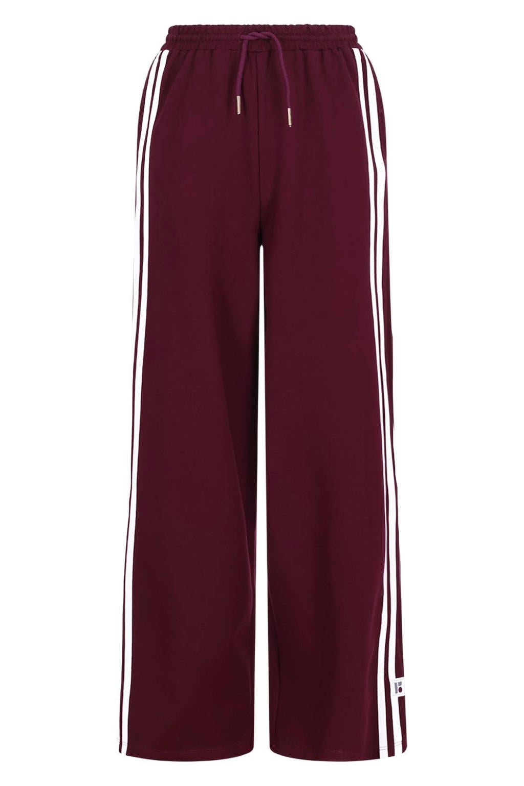 Like Flo Young regular waist straight leg joggingbroek - donkerrood