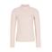 Like Flo getailleerde longsleeve met glitters - crème