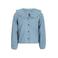Like Flo rechtvallende blouse met ruches - lichtblauw