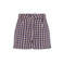 Like Flo regular fit regular waist pied-de-poule casual short - paars