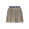 Like Flo plissé midi rok - groen