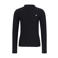 Like Flo getailleerde longsleeve met glitters - zwart