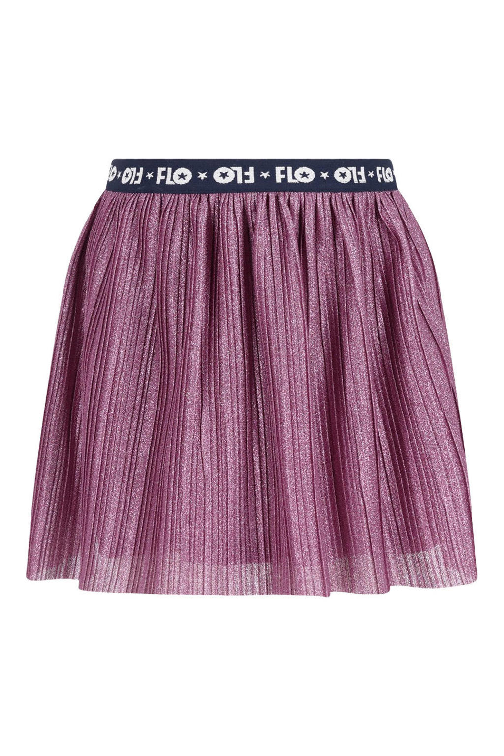 Like Flo midi plissé rok - paars