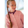 Like Flo rechtvallend gebreid vest - roze