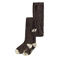 Like Flo Tess gebreide maillot met print - chocoladebruin