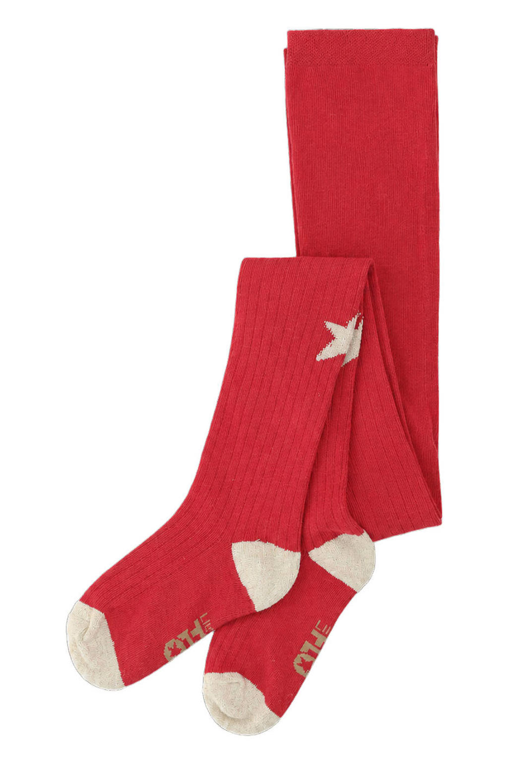 Like Flo Tess gebreide katoenen maillot met print - rood