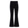 Like Flo fluwelen flared broek met print - antraciet