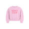 Like Flo oversized sweater met print - roze
