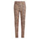 Like Flo slim fit legging met panterprint - bruin
