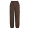 Like Flo Young loose fit cargobroek met plooien - donkerbruin
