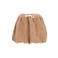 Like Flo teddy ballonrok met print - lichtbruin