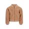Like Flo teddy jas met print - lichtbruin