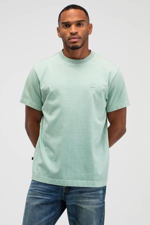Army loose T-shirt mintgroen