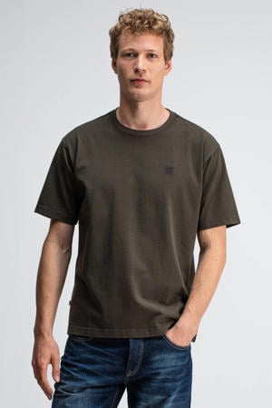 Army loose T-shirt bruin