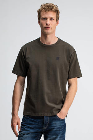 Army loose T-shirt bruin