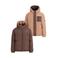 Like Flo reversible teddy winterjas - donkerbruin