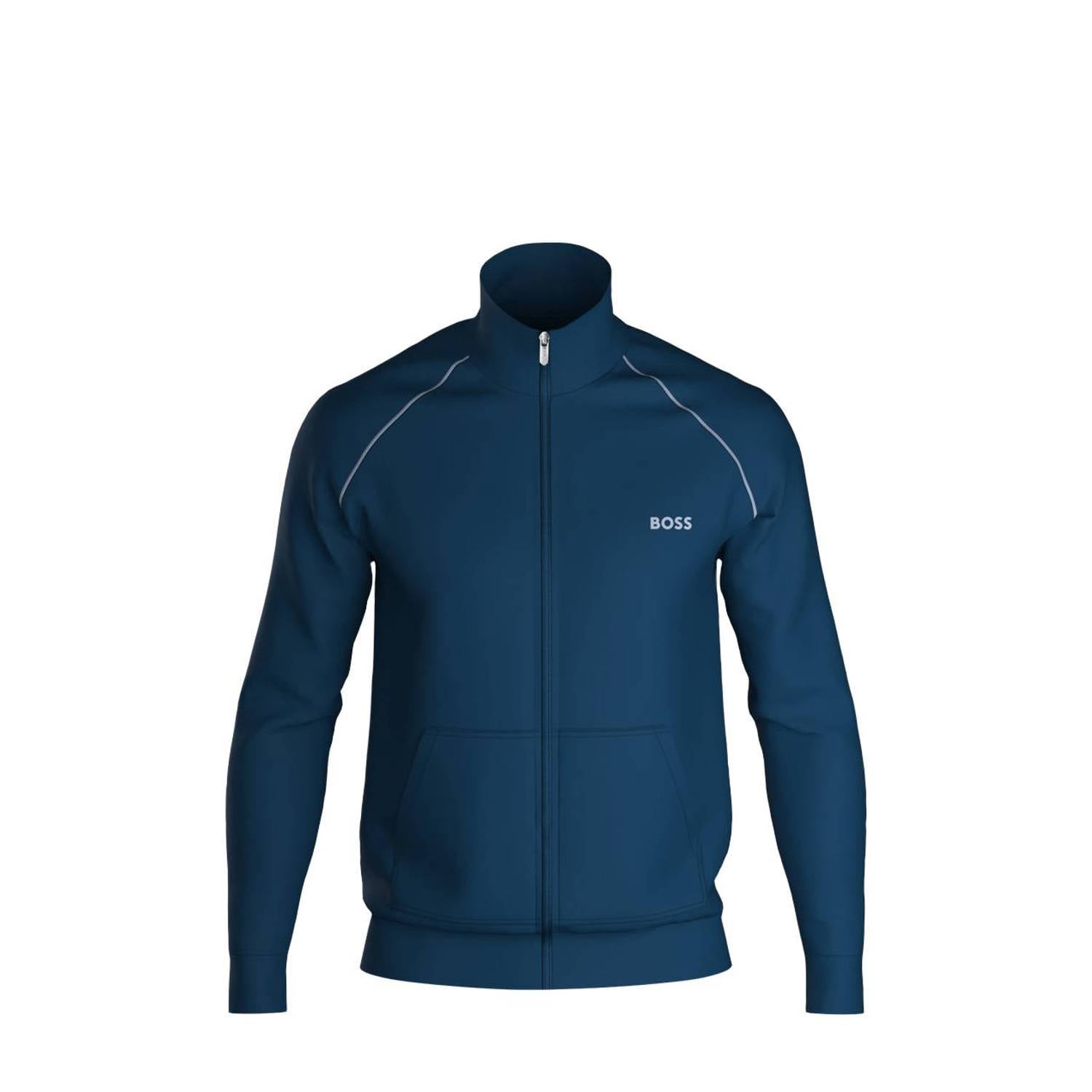 BOSS loungevest blauw