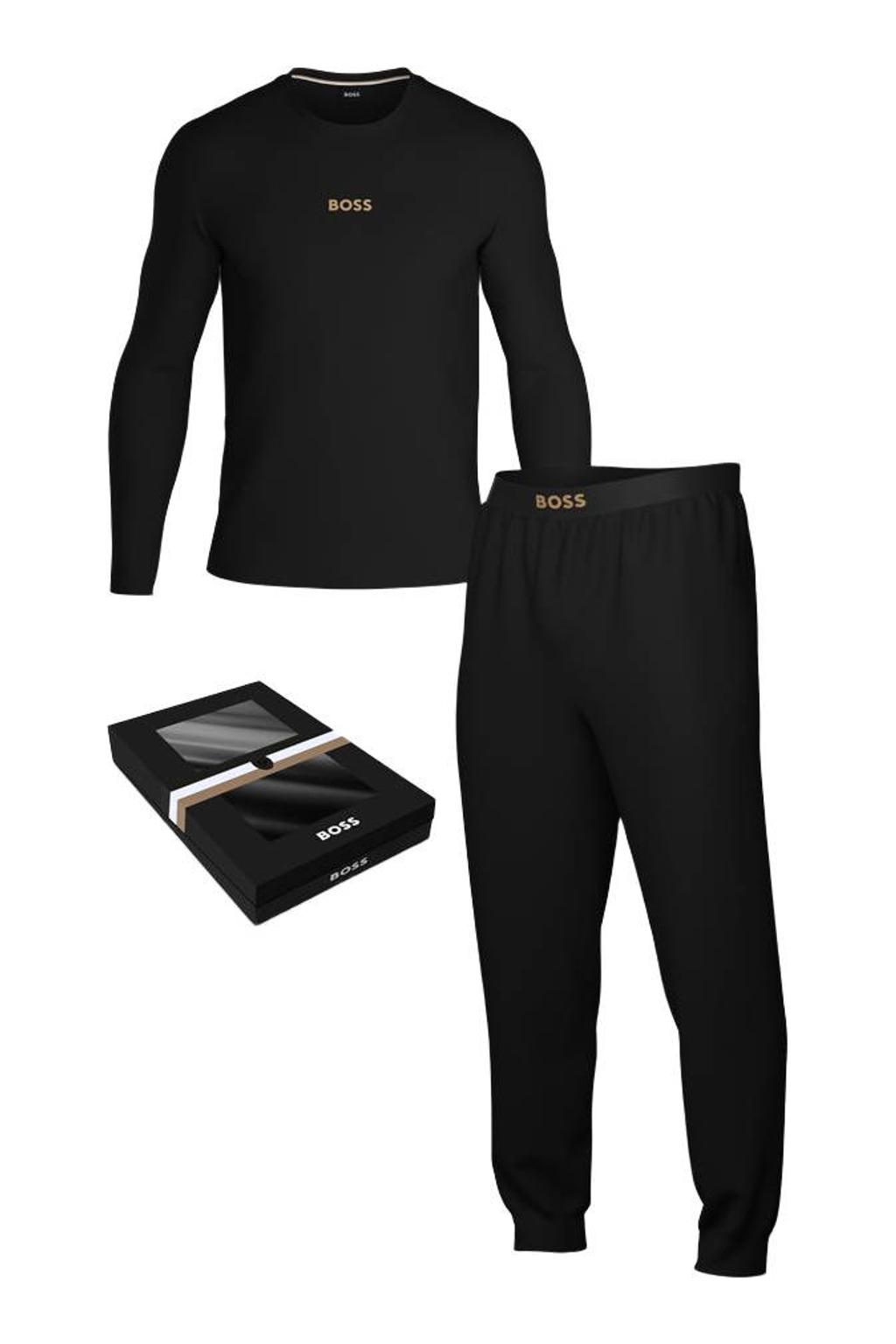 BOSS giftbox pyjama set - zwart