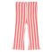 Babyface katoenen gestreepte flared babybroek - roze/wit