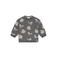 Babyface rechtvallende sweater met print - antraciet