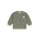 Babyface rechtvallende gestreepte sweater - groen
