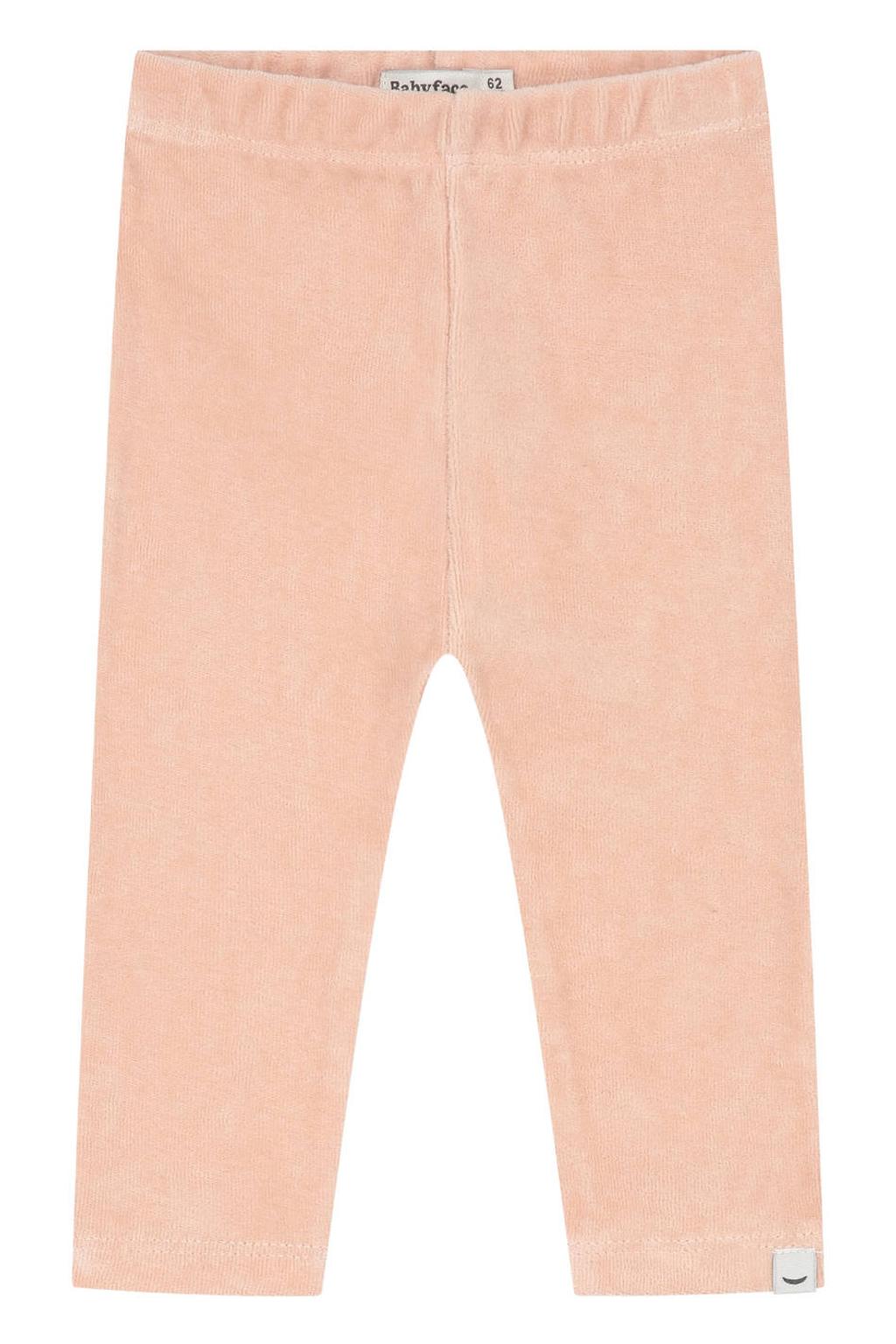 Babyface katoenen babybroek - zalmroze