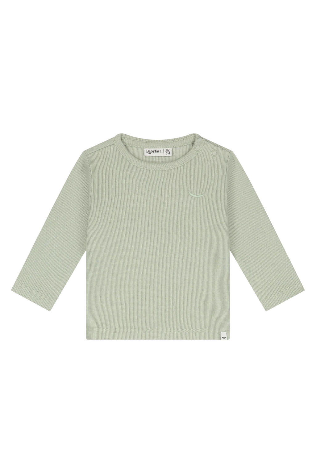 Babyface longsleeve - zachtgroen
