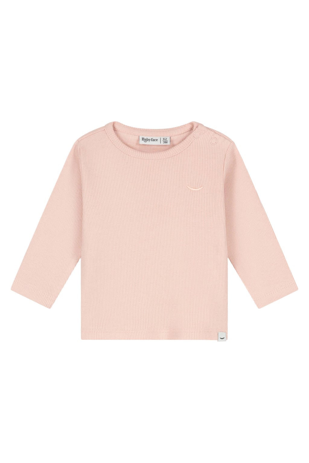 Babyface longsleeve - lichtroze