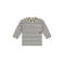 Babyface gestreepte longsleeve - donkerblauw/ecru