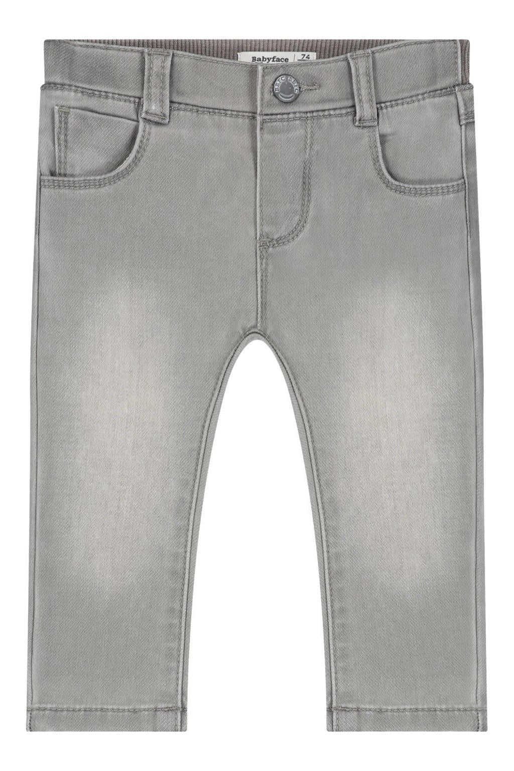 Babyface straight leg jeans - lichtgrijs