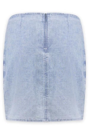 spijkerrok light blue denim