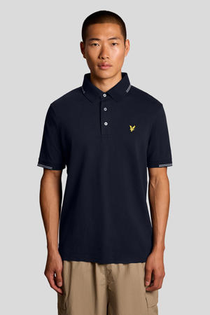 regular polo donkerblauw