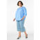 Zizzi katoenen top Plus Size - blauw