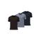 BOSS ondershirts - bruin/blauw (set van 3)