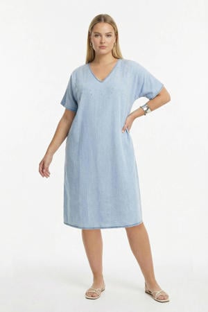 spijkerjurk light blue denim