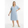 YOEK spijkerjurk light blue denim