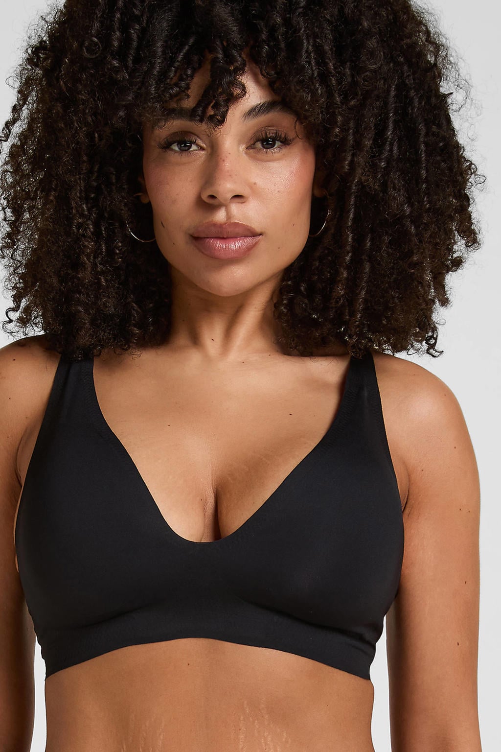 Hunkemöller Super Comfort voorgevormde seamless bh zonder beugel - zwart