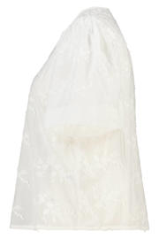 thumbnail: MS Mode top met borduursels Plus Size - wit