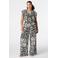 MS Mode wide leg regular waist broek zwart