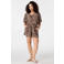 MS Mode regular waist casual short bruin