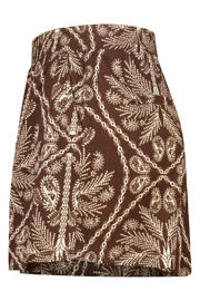 thumbnail: MS Mode regular waist casual short bruin