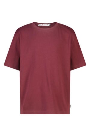 T-shirt donkerrood