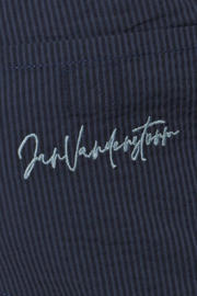 thumbnail: Jan Vanderstorm +FIT Collectie EEKA relaxed gestreepte casual short donkerblauw