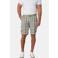 Jan Vanderstorm VALKOR relaxed geruite cargo short groen