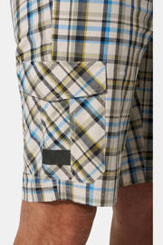 thumbnail: Jan Vanderstorm VALKOR relaxed geruite cargo short groen