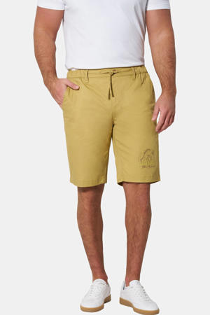 +FIT Collectie regular casual short geel