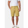 Jan Vanderstorm +FIT Collectie regular casual short geel